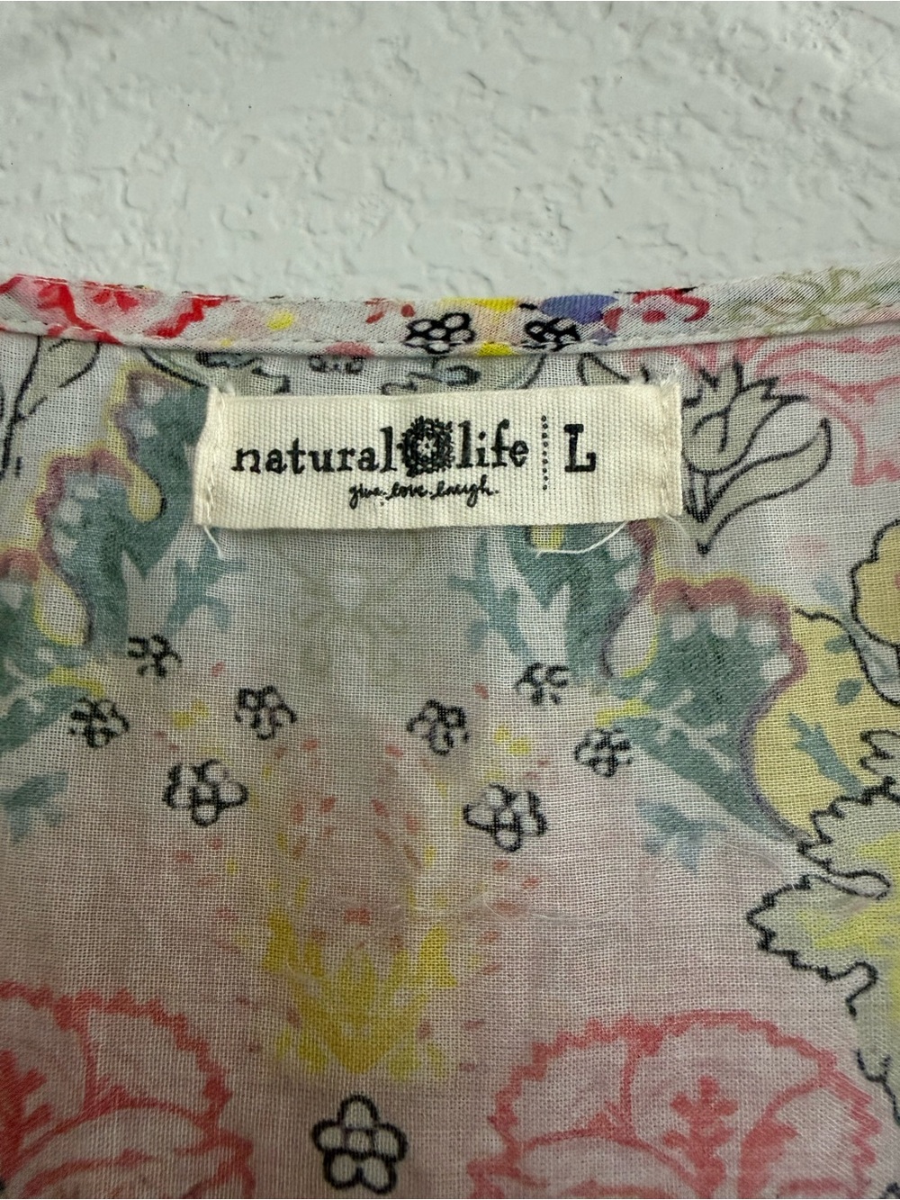 Natural Life Isabella Mini Dress Black Multicolored Paisley - Picture 3 of 9